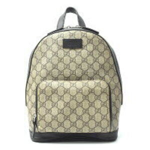 Gucci GG Supreme backpack Khaki Green canvas